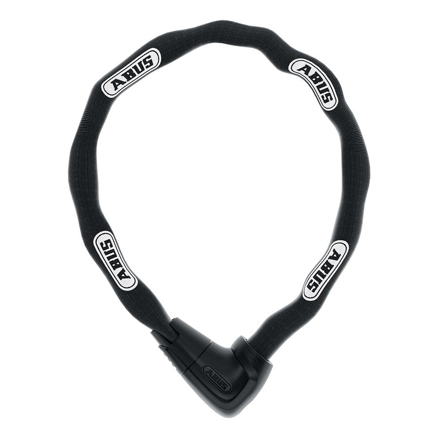 Chain Locks Abus Abus  9808K/85 Steel-O-Chain Key Lock - Black Dark Slate Gray