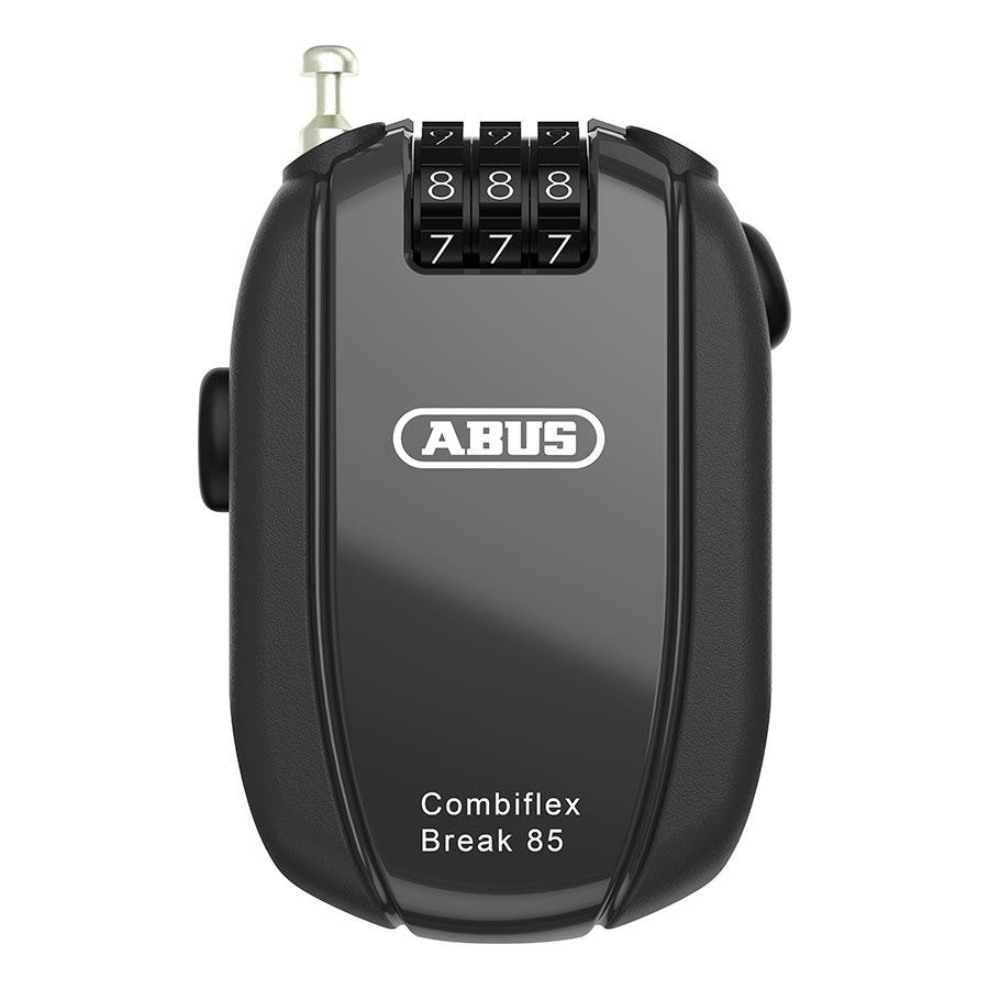 Cable Locks Abus Abus  Combiflex Break Retractable Combo Lock - 85cm Black Dark Slate Gray