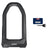 U-Lock Abus Abus Granit Super Extreme 2500 U-Lock -6 x 9" Black Dark Slate Gray