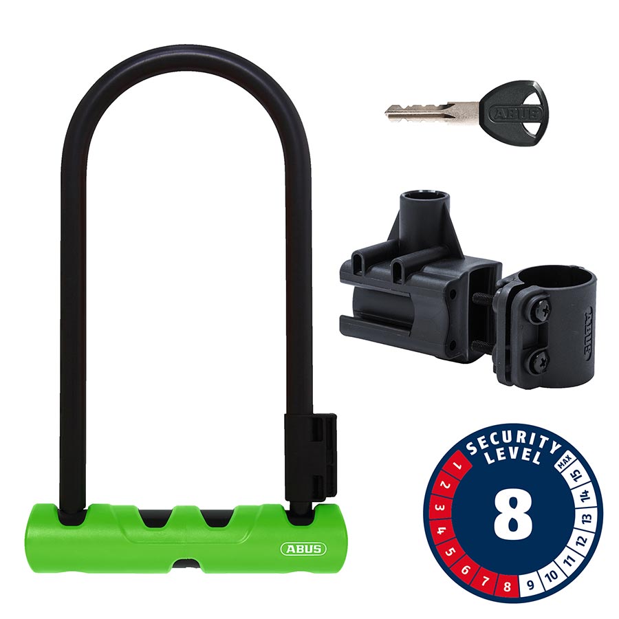 U-Lock Abus Abus 410K/170HB230 SH Ultra U-Lock - Green Dark Slate Gray