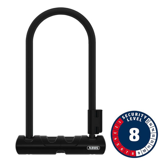 U-Lock Abus Abus Ultra 410K Mini U-Lock Key 12mm 150x180mm 5.9x7 SH34 Black Black