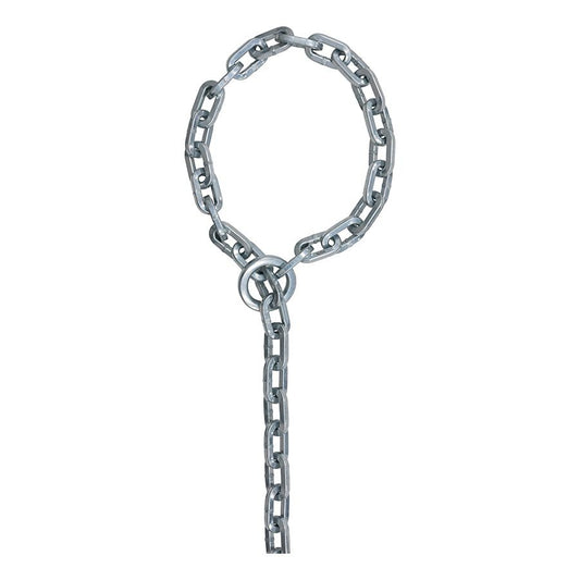 Chain Locks Abus Abus Kette 9KS + LOOP Chain Lock 9mm Black 250cm Light Slate Gray