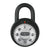 Padlocks Abus Abus 79/50C Padlock Combination 50x75mm 2.0"x2.95" Black Light Gray