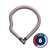 Chain Locks Abus Abus Goose 4204K Chain Lock Key 4mm 110cm 3.6 Rosemauve Dark Gray