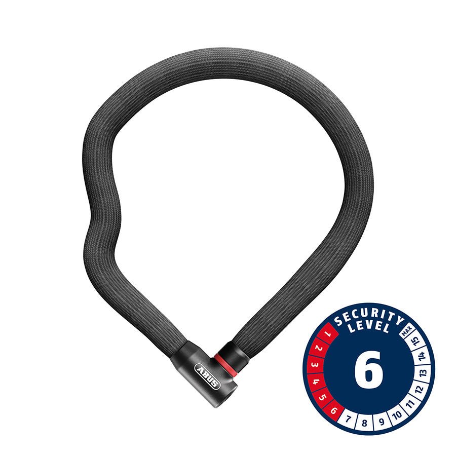 Cable Locks Abus Abus Goose Lock 6206K 4204K/85 Cable Lock - Black Dark Slate Gray