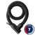 Abus Yarnit 4004K Chain Lock Key 4mm 110cm 3.6' Black