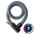 Abus Yarnit 4004K Chain Lock Key 4mm 110cm 3.6' Denim Blue
