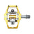 HT Pedals T2-SX Clipless Platform Pedals CrMo - Gold