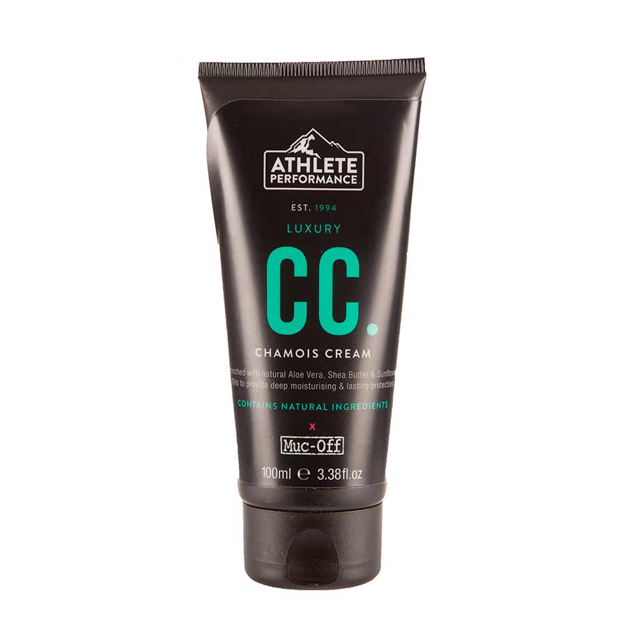 Anti Chafe Muc-Off Athlete Performance by Muc-Off Luxury CC Chamois Cream: 100ml Tube Dark Slate Gray