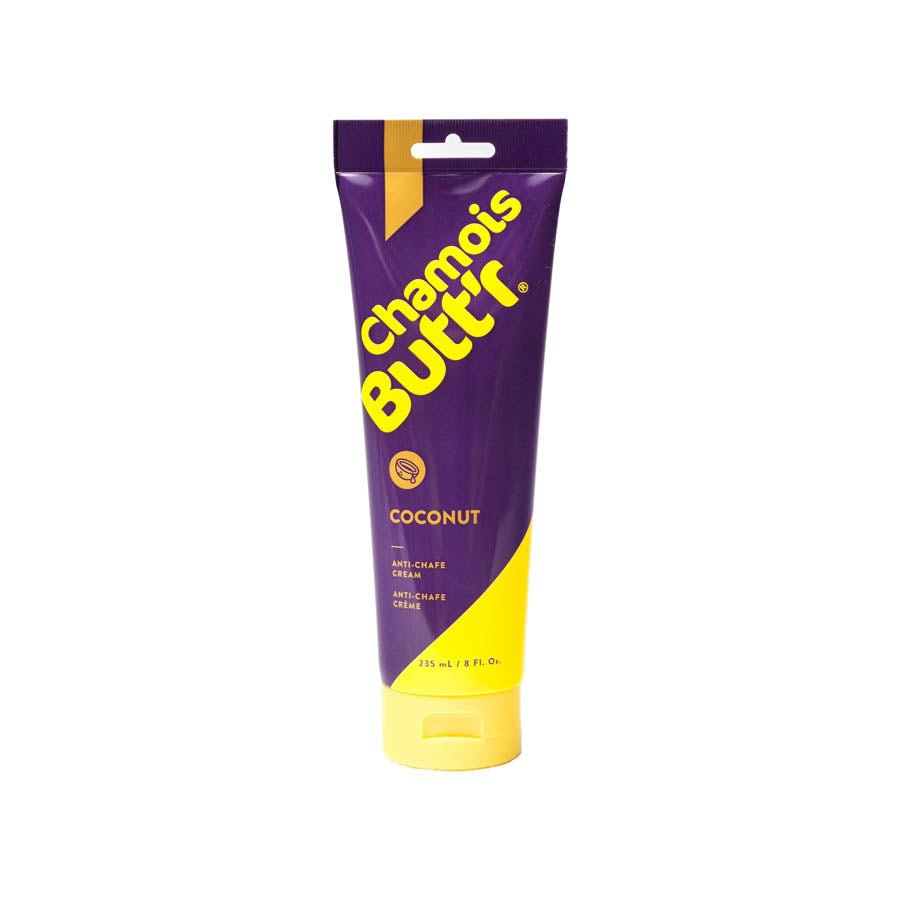 Anti Chafe Chamois Butt'r Chamois Buttr Coconut 8 oz tube Light Goldenrod