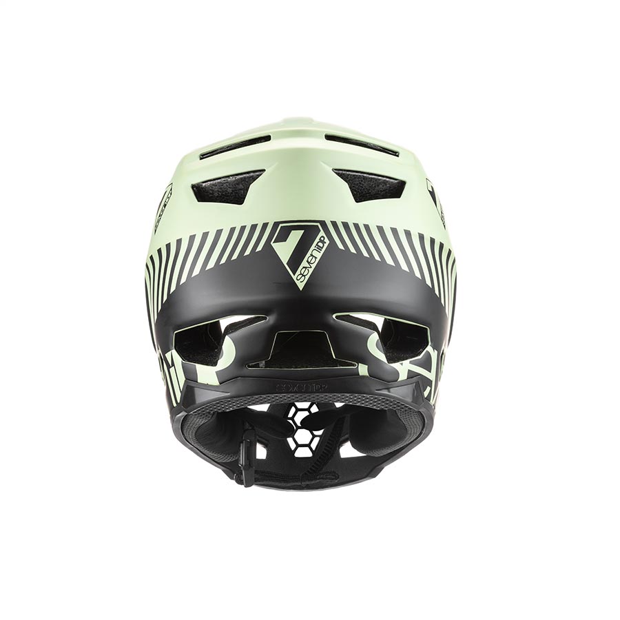 7iDP Project 23 Fiber Glass Full Face Helmet XL 61 - 62cm Glacier Green/Black