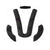 Helmet Accessories Lumos Lumos Padding for Matrix / Street Black Dark Slate Gray