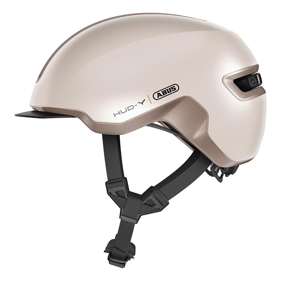 Helmets Abus Abus Hud-Y Helmet M 52 - 58cm Champagne Gold Light Gray
