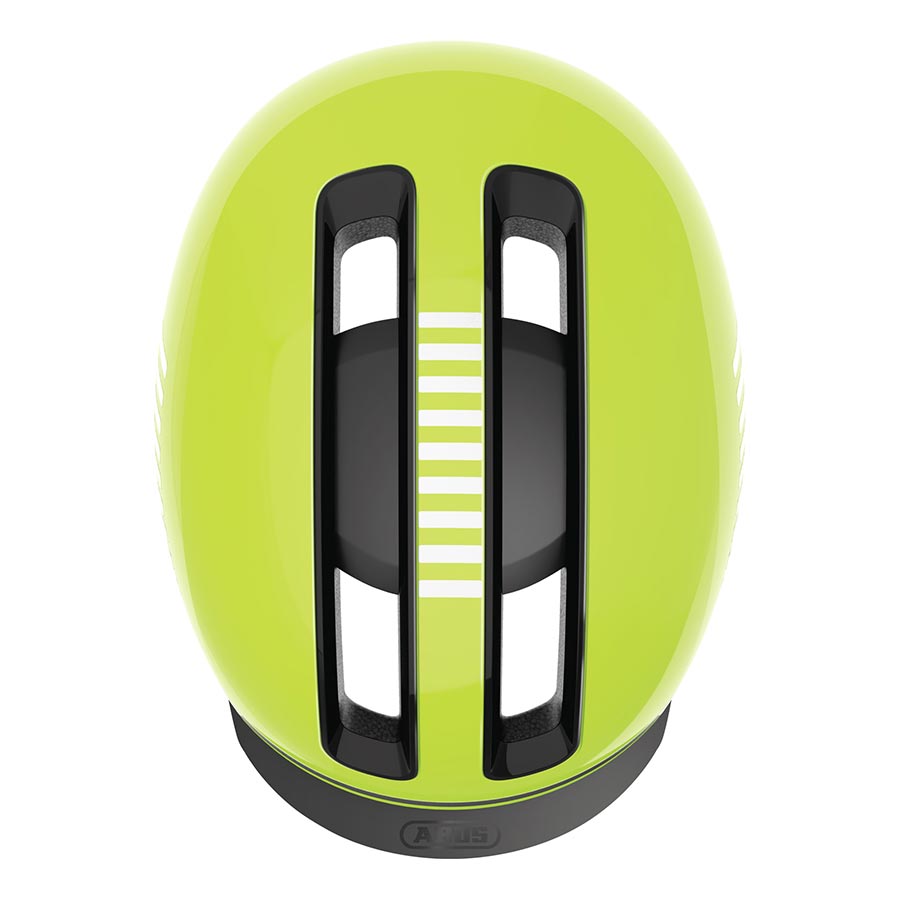 Helmets Abus Abus Hud-Y Helmet M 52 - 58cm Signal Yellow Dark Slate Gray