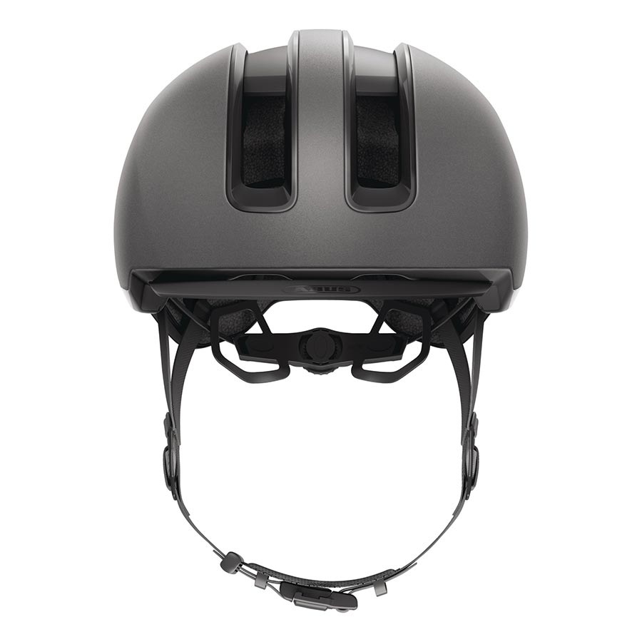 Helmets Abus Abus Hud-Y Helmet M 52 - 58cm Titan Dark Slate Gray