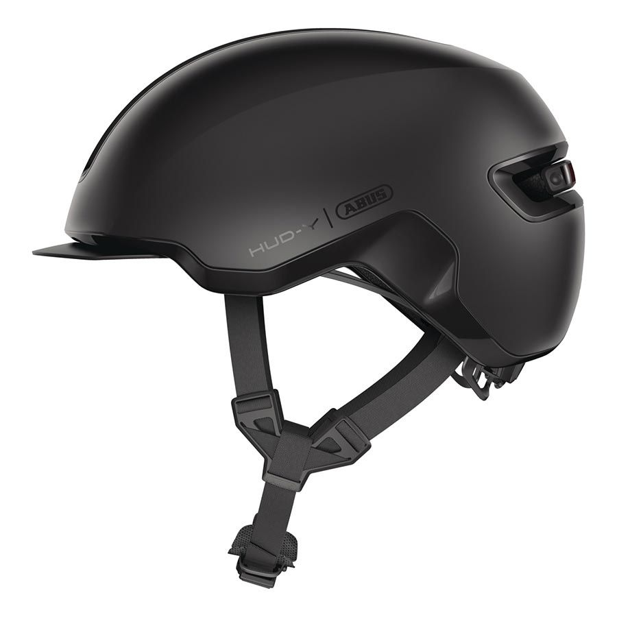 Helmets Abus Abus Hud-Y Helmet M 52 - 58cm Velvet Black Dark Slate Gray