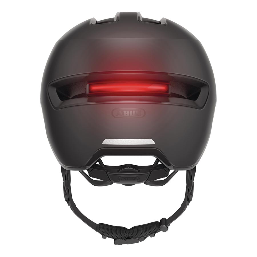 Helmets Abus Abus Hud-Y Helmet S 51 - 55cm Velvet Black Dark Slate Gray