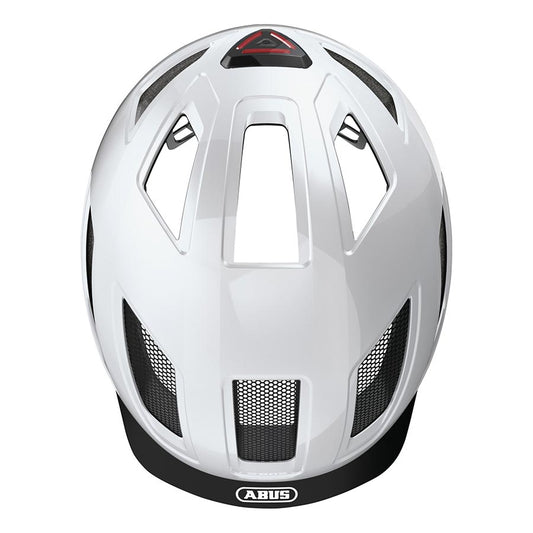 Helmets Abus Abus Hyban 2.0 MIPS Helmet - Polar White Large Light Gray