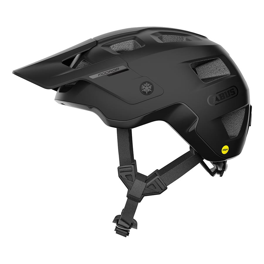 Helmets Abus Abus MoDrop MIPS Helmet - Velvet Black Small Dark Slate Gray
