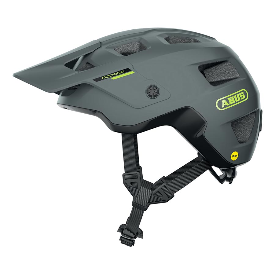 Helmets Abus Abus MoDrop MIPS Helmet - Concrete Grey Medium Dim Gray