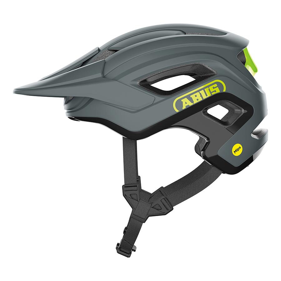 Helmets Abus Abus CliffHanger MIPS Helmet - Concrete Grey Medium Dim Gray