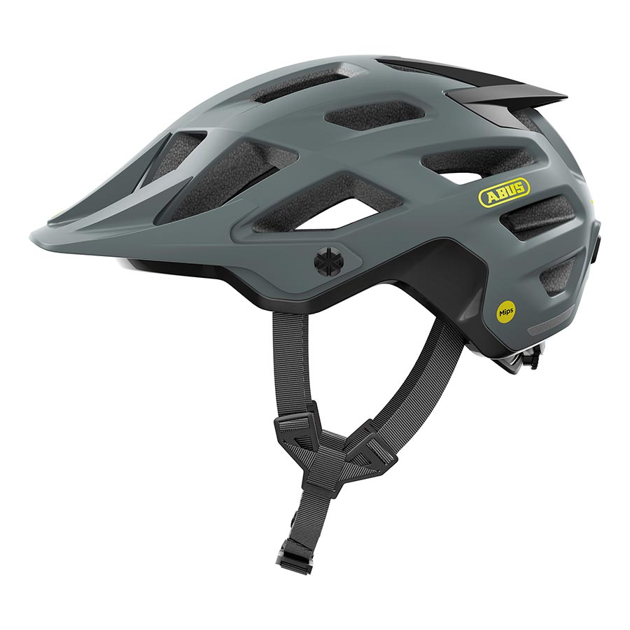 Helmets Abus Abus Moventor 2.0 MIPS Helmet - Concrete Grey Medium Dark Slate Gray