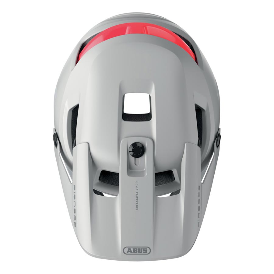 Helmets Abus Abus AirDrop MIPS Helmet - Polar White Small/Medium Dark Gray