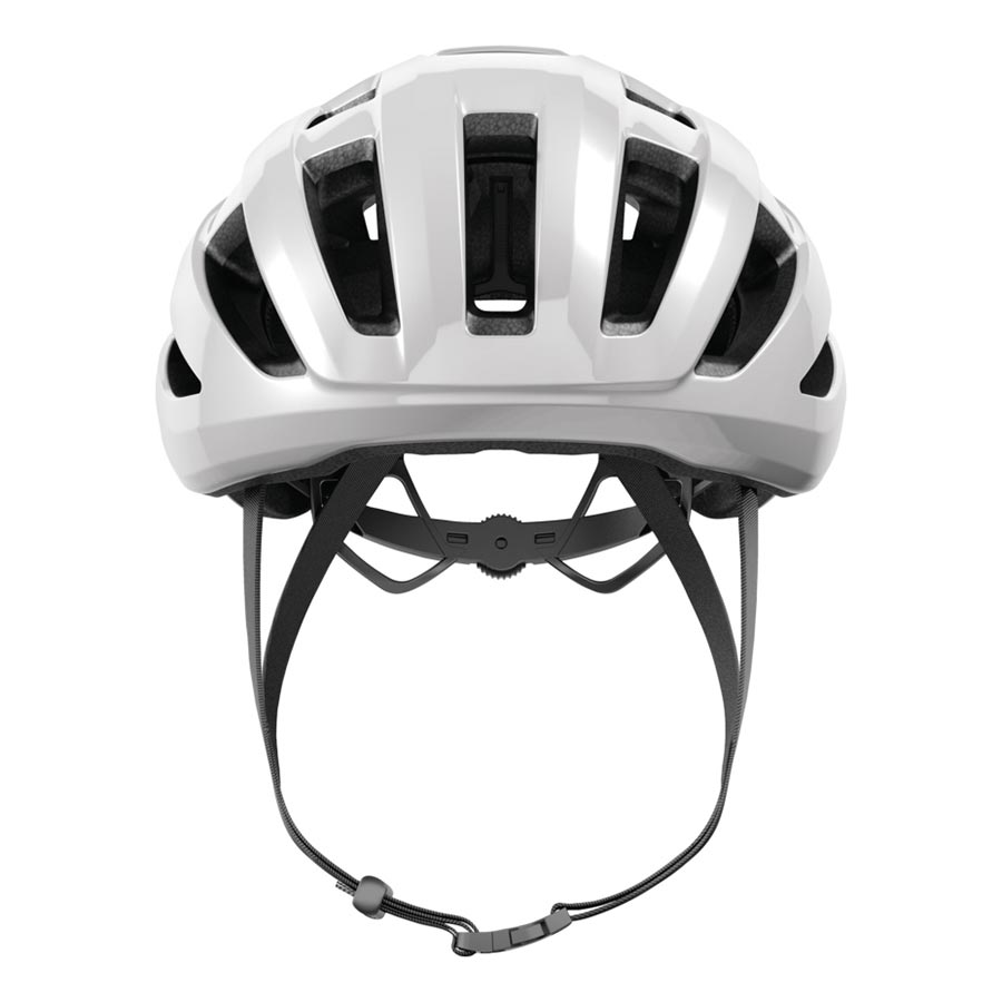 Helmets Abus Abus PowerDome Helmet L 59 - 61cm Shiny White Dark Slate Gray