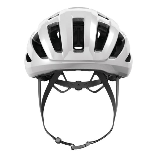 Helmets Abus Abus PowerDome Helmet L 59 - 61cm Shiny White Dark Slate Gray