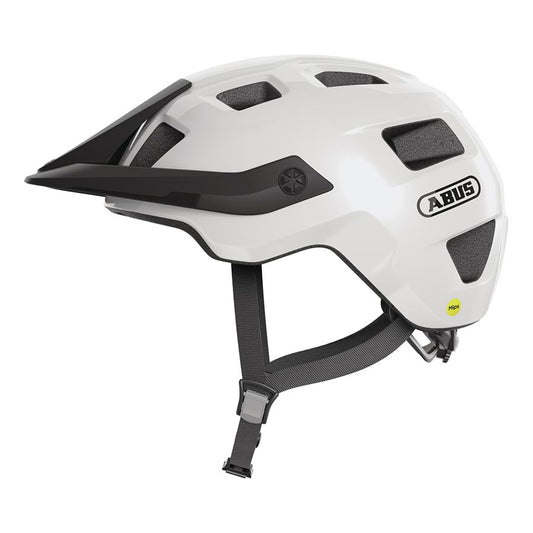Helmets Abus Abus MoTrip MIPS Helmet S 51 - 55cm Shiny White Light Gray