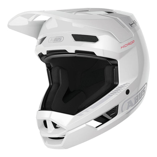 Helmets Abus Abus HiDrop Full Face Helmet L 59 - 60cm Shiny White Black