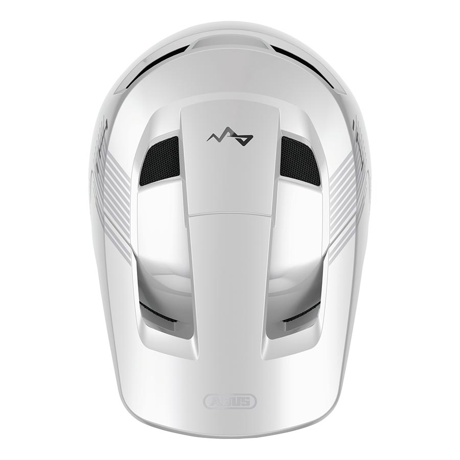 Helmets Abus Abus HiDrop Full Face Helmet M 57 - 58cm Shiny White Light Gray