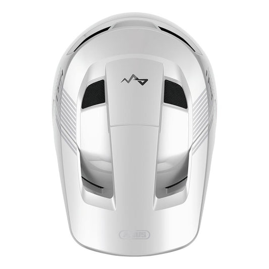 Helmets Abus Abus HiDrop Full Face Helmet M 57 - 58cm Shiny White Light Gray