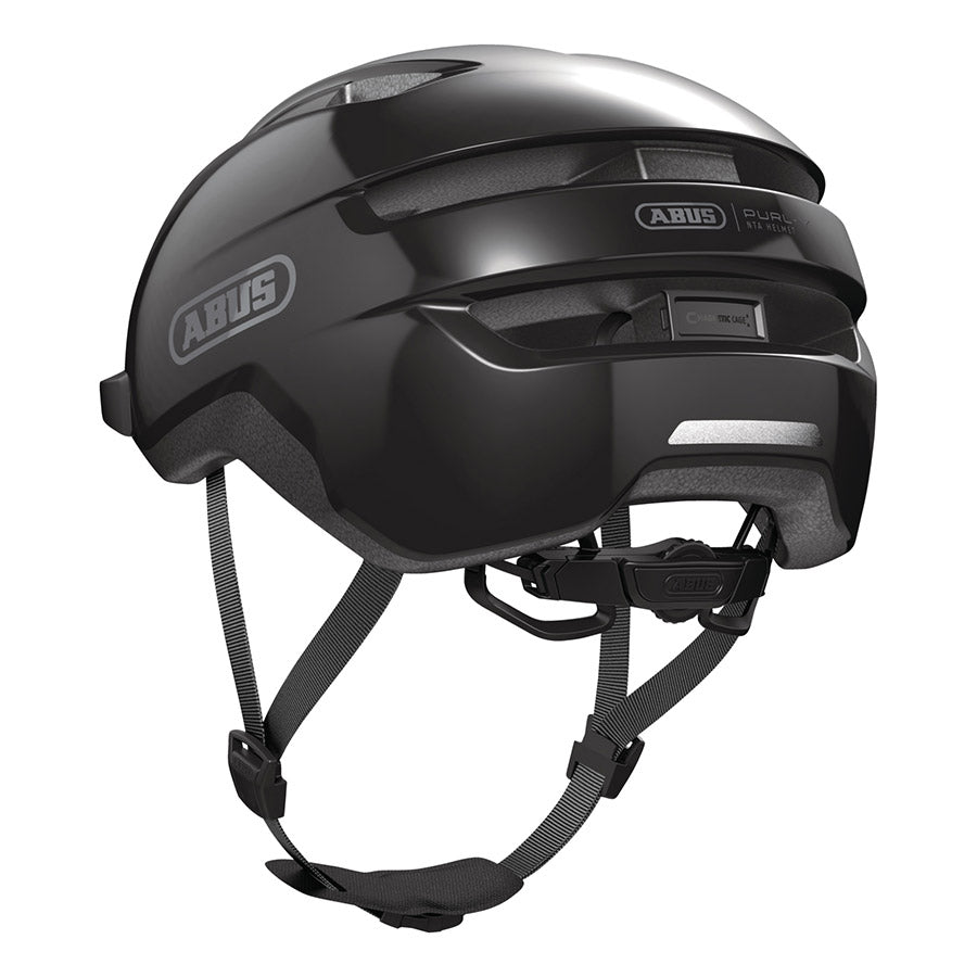 Helmets Abus Abus Purl-y Helmet - Shiny Black Medium Dark Slate Gray