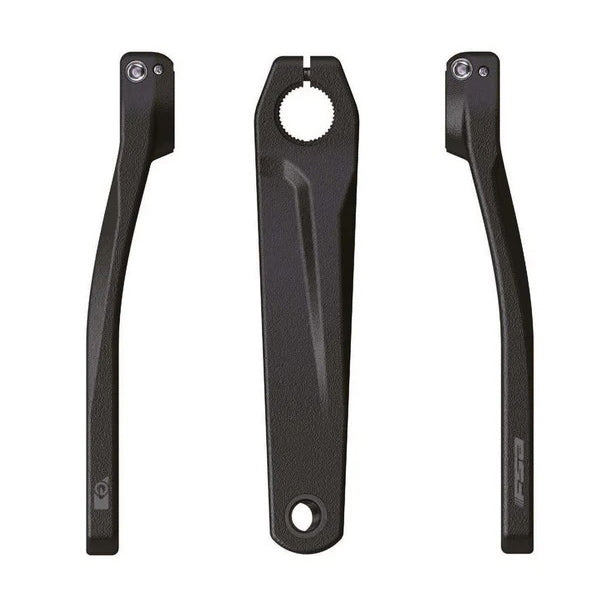 Full Speed Ahead CK-752 Shimano STEPS Ebike Crank Arm Set - 160mm Hollowtech II BLK