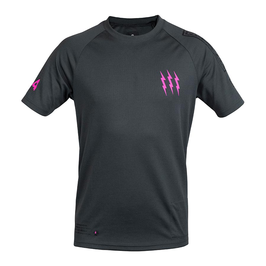 Jerseys Muc-Off Muc-Off Riders SS Jersey Short Sleeves Men Grey M Dark Slate Gray