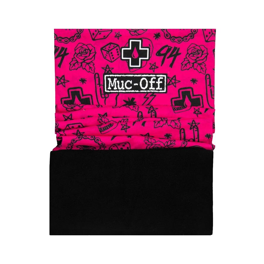 Base Layers Muc-Off Muc-Off Winter Neck Base Layer Unisex Top Pink U Black