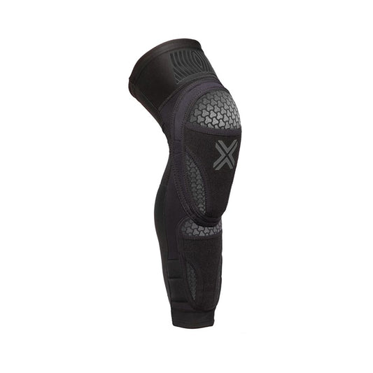 Knee and Shin Guards FUSE Fuse OMEGA 75 ELITE Knee/Shin Guard Black XL Pair Dark Slate Gray