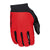 Full Finger Gloves Lizard Skins Lizard Skins Monitor Ignite Full Finger Gloves Crimson Red XS Pair Black