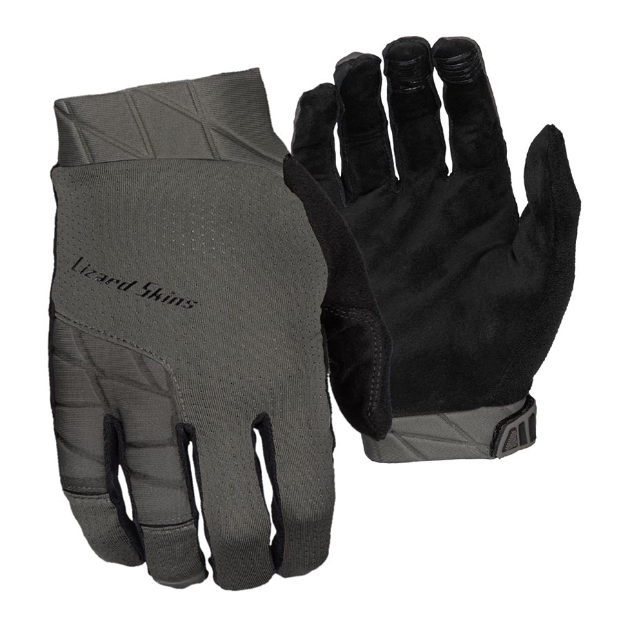 Gloves and Liners Lizard Skins Lizard Skins Monitor Ops Gloves - Graphite Gray Full Finger Small Dark Slate Gray