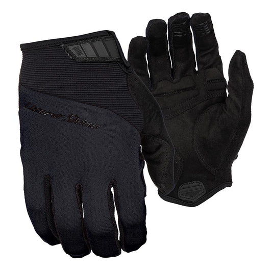 Gloves and Liners Lizard Skins Lizard Skins Monitor Traverse Gloves - Jet Black Full Finger 2X-Large Black