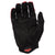 Gloves and Liners Lizard Skins Lizard Skins Monitor Traverse Gloves - Crimson Red Full Finger Small Black