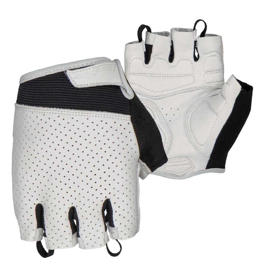 Short Finger Gloves Lizard Skins Lizard Skins Aramus Classic 2021 Short Finger Gloves Diamond White M Pair Light Gray