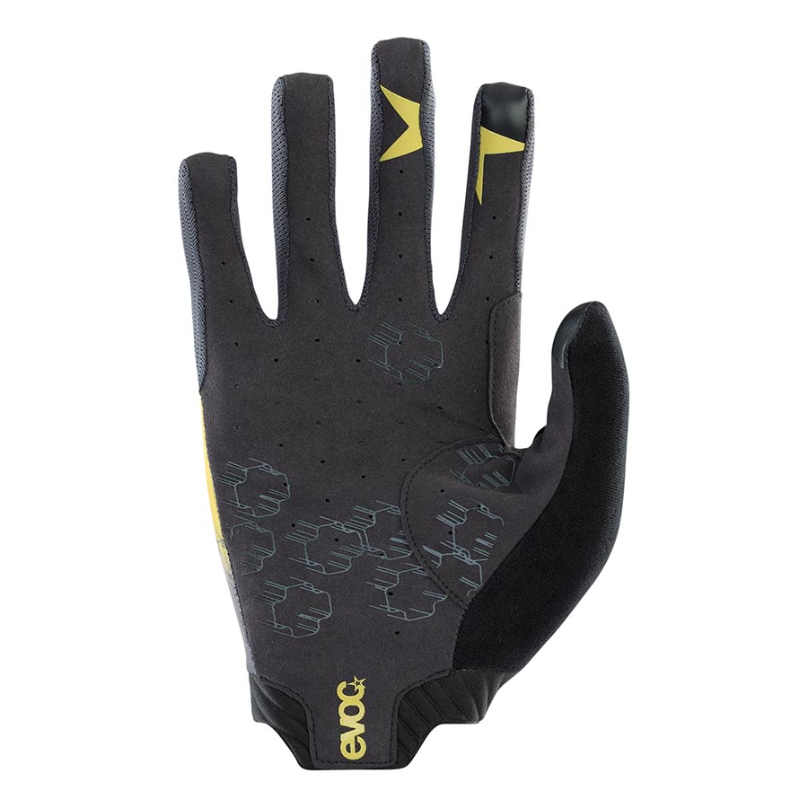 Full Finger Gloves EVOC EVOC Enduro Touch Full Finger Gloves Curry M Dark Slate Gray