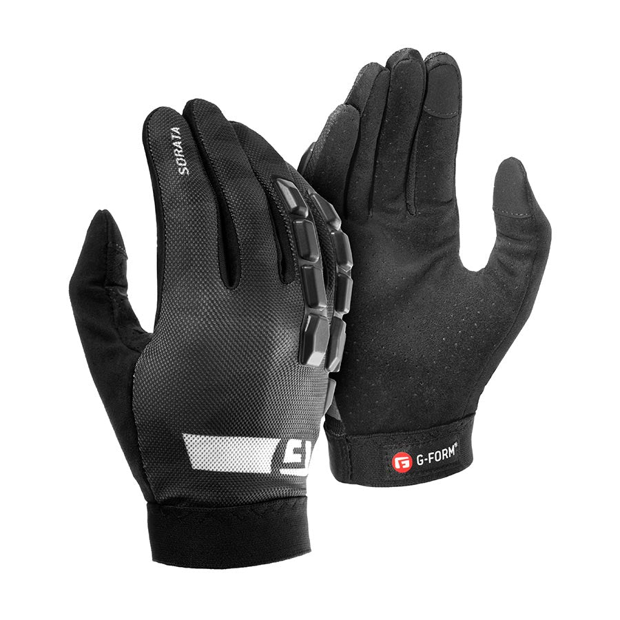 Youth Gloves G-Form G-Form Youth Full Finger Gloves Black SM Pair Dark Slate Gray