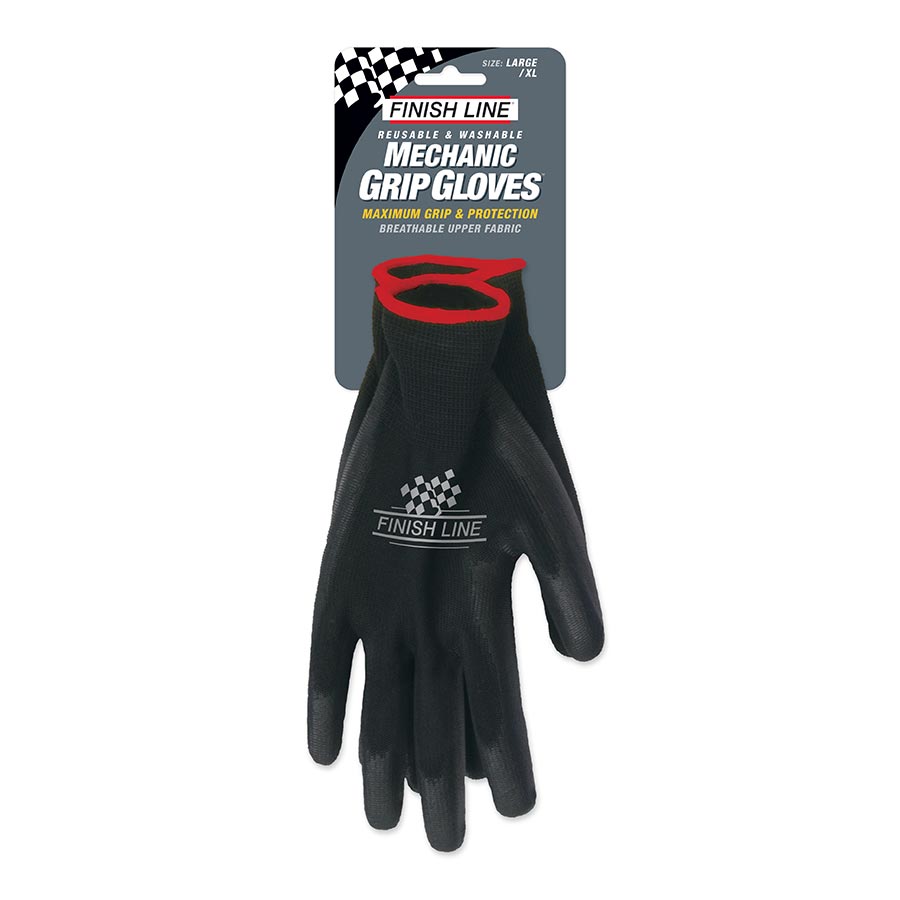 Finish Line Mechanics Grip Gloves LG/XL