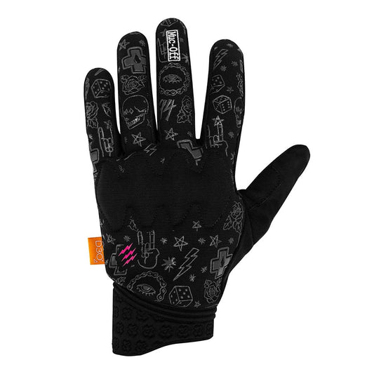 Full Finger Gloves Muc-Off Muc-Off D30 Rider Full Finger Gloves Punk M Pair Black