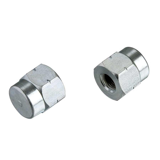 Trainer Parts & Accessories Garmin Garmin Tacx Axle Nut 3/8 (Set of 2) T1416 Axle nut 3/8 (set of 2) Gray