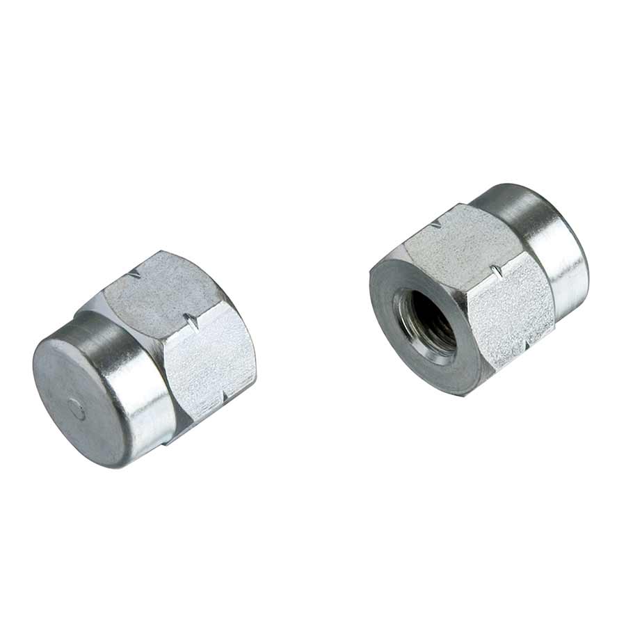 Trainer Parts & Accessories Garmin Garmin Tacx Axle Nut M10 X 1 (Set of 2) T1415 Axle nut M10 x 1 (set of 2) Gray