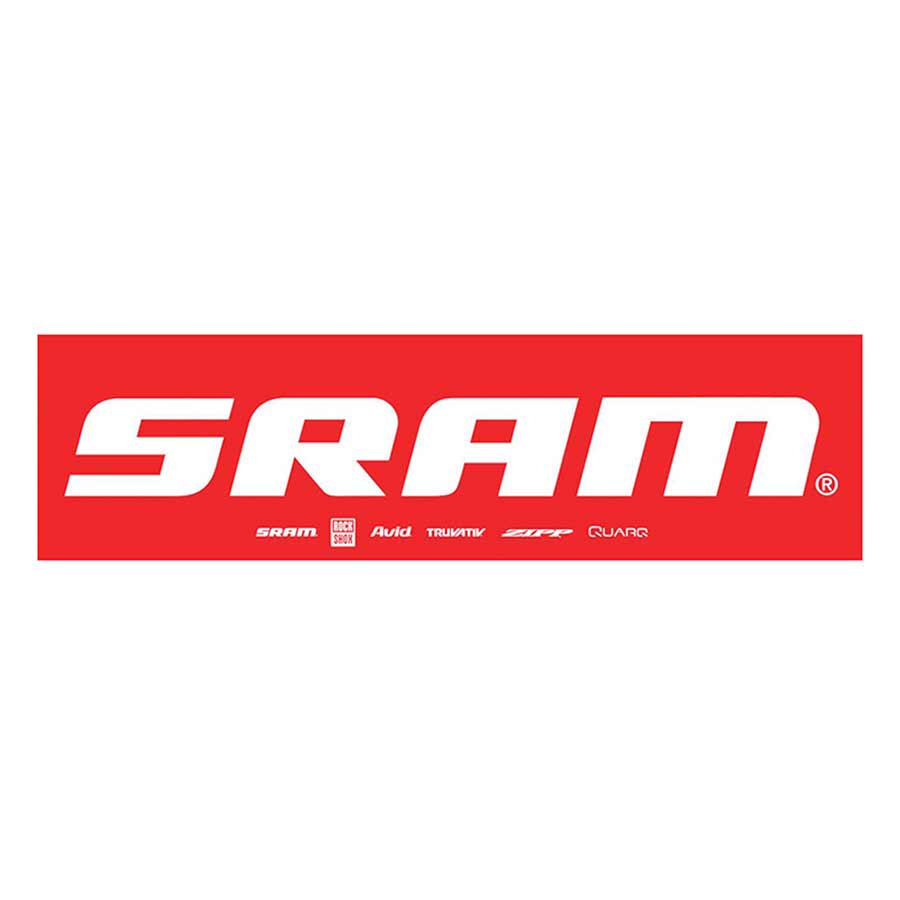 Wall Displays SRAM SRAM Essential Program Banner Orange Red